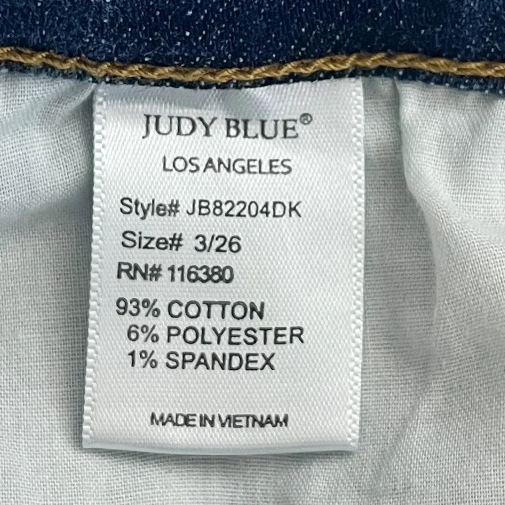 Judy Blue Walk This City Slim Fit Jeans Size 3 / 26 - Picture 11 of 12